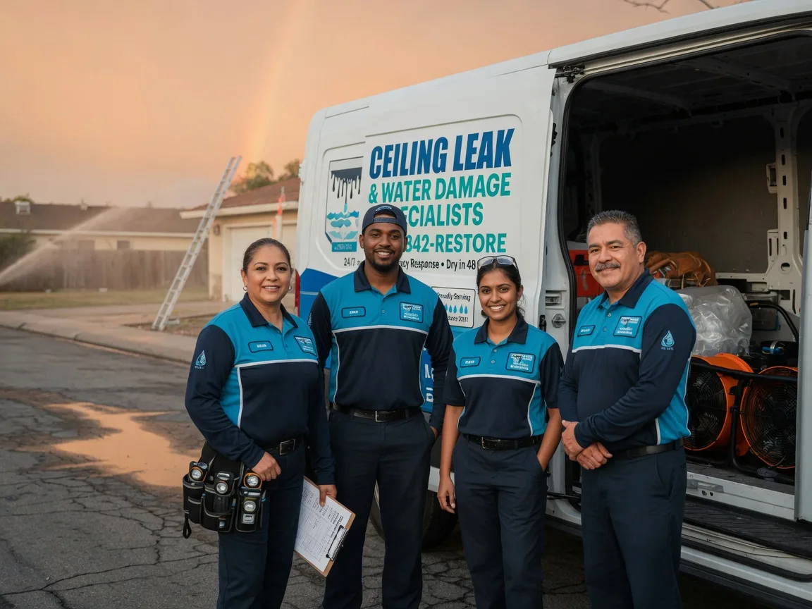 Ceiling Leak Cleanup company in Mossyrock, WA